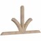 Ekena Millwork Richland Smooth Timber Gable Bracket, Douglas Fir, 72"W x 36"H x 3 1/2"D x 3 1/2"F, 12/12 Pitch GBW072X36X0404RIC00SDF - alternate 2